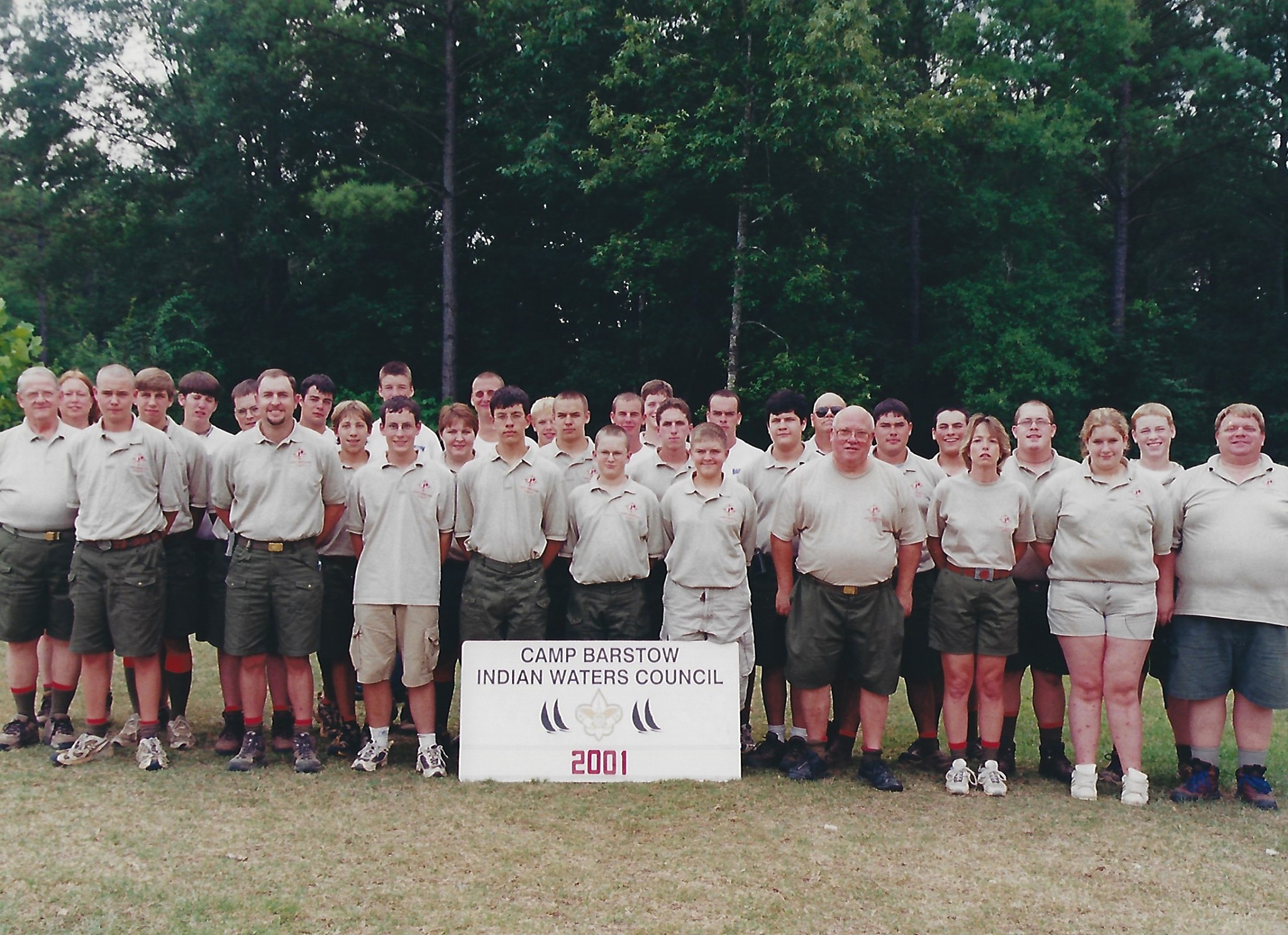 Camp Barstow Staff Group Photos