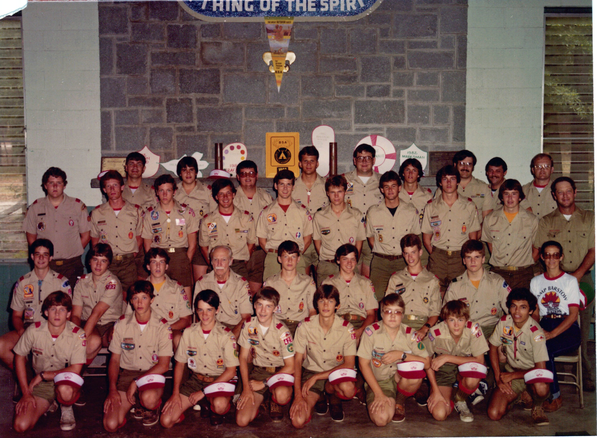 Camp Barstow Staff Group Photos