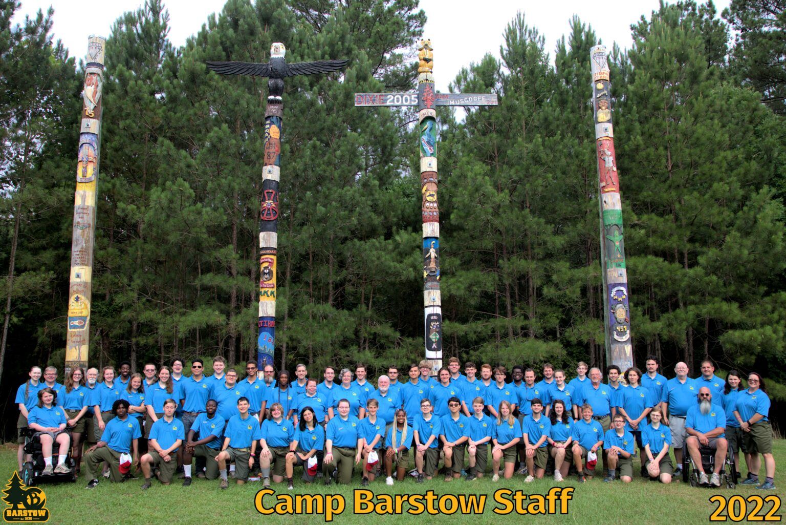 Camp Barstow Staff Group Photos